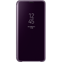 Etui à rabat Clear View Cover Samsung EF-ZG960CV violet pour Galaxy S9 G960