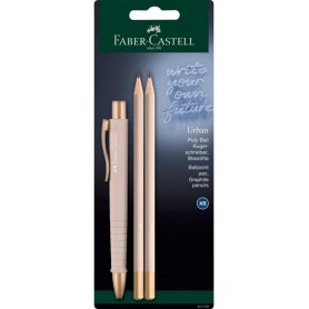 FABER-CASTELL Set d\'criture POLY BALL URBAN, rose