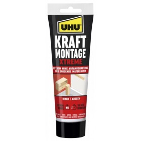 UHU Colle de montage KRAFT XTREME, tube de 175 g