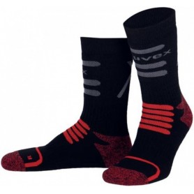 uvex Chaussette \"Thermal\", taille 35-38, noir / rouge