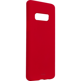 Coque semi-rigide rouge Icon Puro pour Samsung Galaxy S10e G970