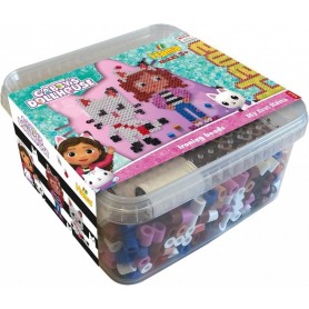 Hama Perles repasser maxi+plateau \"Gabbys Dollhouse\", Box