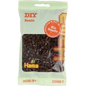 Hama Perles repasser Bio midi, sachet, marron