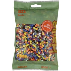 Hama Perles repasser Bio midi, sachet, \"mix 10 couleurs\"