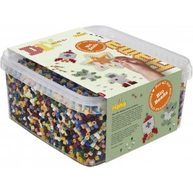 Hama Perles repasser Bio midi \"mix de couleurs\", bote