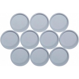 MAUL Aimant industriel, diamtre: 29 mm, 1 kg, gris