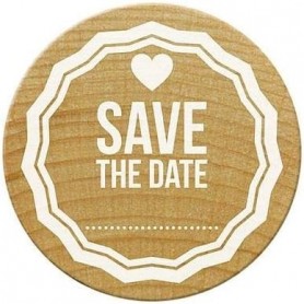 COLOP Tampon motif Woodies \"Save The date\"