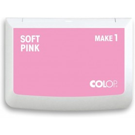 COLOP Tampon encreur MAKE 1, 90 x 50 mm, soft pink