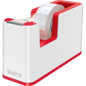 LEITZ Dvidoir de table WOW Duo Colour, quip, rouge