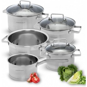 classbach Set de casseroles C-KTS 4016, 7 pices, acier