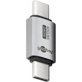 Adaptateur USB-C™ Droit, USB4™Connecteur USB-C™ Connecteur USB-C™