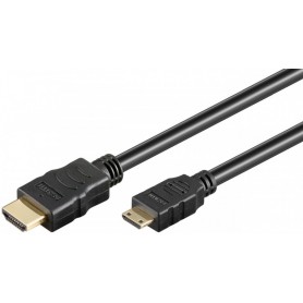 Câble HDMI™ Haute Vitesse vers Mini-HDMI™ 4K @ 60 Hzconnecteur HDMI™ (type A) Connecteur mini HDMI™ (type C)