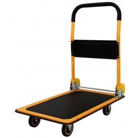 pavo Chariot plate-forme, capacit: 150 kg, noir/orange