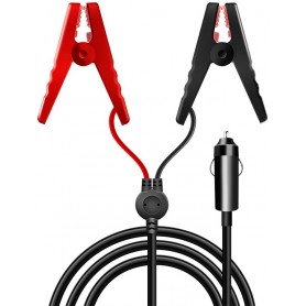 LogiLink Cble adaptateur pour allume-cigare, noir/rouge