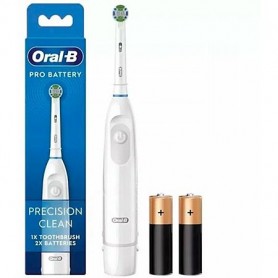 Oral-B Pro Battery Adulte Blanc