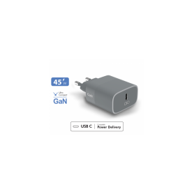 CS 45W 1 Port C PD GaN Recyclé Gris