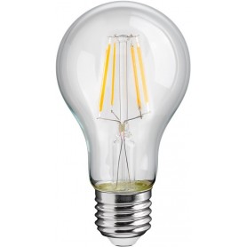 Filament Ampoule LED, 4 Wculot E27, blanc chaud, à lumière non variable