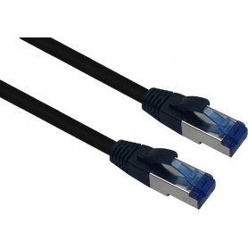 Cable S/FTP Cat 6a noir 20m