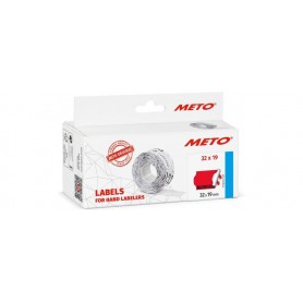 METO tiquette pr-imprime pour tiqueteuse, 32 x 19 mm