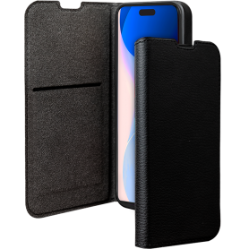 Folio Wallet 65% GRS iPhone 16 Noir