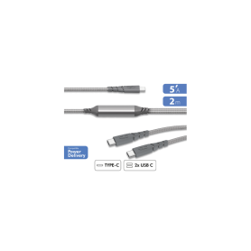 CBL Duo UltraRenforce C/C+C 2m 5A PD100W G Recycle