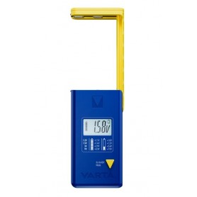 VARTA LCD Digital Battery Testertesteur de piles numérique pour piles, piles rechargeables et piles boutons