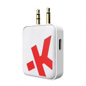 Adaptateur Audio sans Filadaptateur Bluetooth avec 2x prises jack 3,5 mm : 1x mono, 1x stéréo