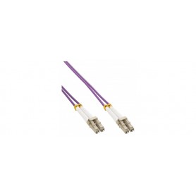 InLine® Fiber Optical Duplex Cable LC/LC 50/125µm OM4 30m