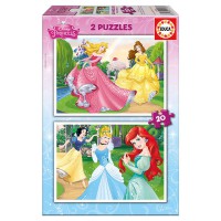 EDUCA BORRAS - Educa BorrAs - 16846.0 - Disney Princesses - 2 x 20 pièces