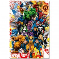 EDUCA BORRAS - Educa - 15560 - Puzzle - Les Héros de Marvel - 500 Pièces