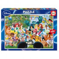 EDUCA BORRAS - Educa - 16297 - Puzzle Classique - Le Merveilleux Monde De Disney Ii - 1000 Pièces