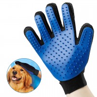 Alpexe Gants de Toilettage Massage Chien Chat - Nettoyage de Poils d'animaux en Caoutchouc 