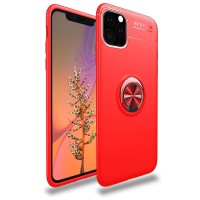 Alpexe Coque pour iPhone 11 Pro/XS/S avec Anneau Support TPU iPhone 11 Pro/XS/S Rouge