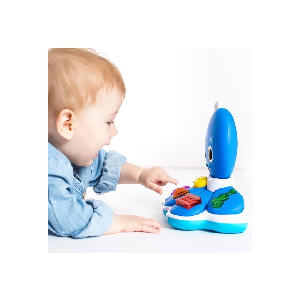 Baby Einstein Poulpe Piano Musical Octopus Orchestra Bleu Baby Einstein Poulpe Piano Musical Octopus Orchestra Bleu Robot Miniature Personnage Miniature Animal Anime Miniature Monde Miniature Jeux