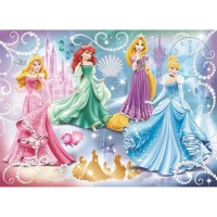 DISNEY PRINCESSES Puzzle Princesses étincelantes - Disney