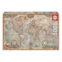 EDUCA - Puzzle Le Monde 1000 pcs