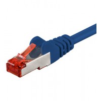 CAT 6-750 SSTP PIMF Bleu 7.5m