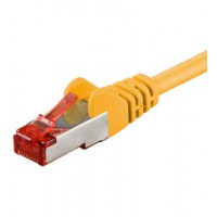 CAT 6-1000 SSTP PIMF JAUNE 10m