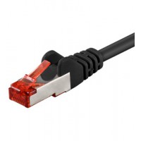 CAT 6-3000 SSTP PIMF NOIR 30m