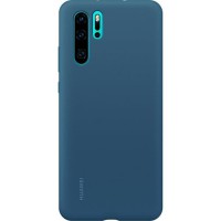 HUAWEI Coque rigide finition soft touch bleue Huawei pour P30 Pro