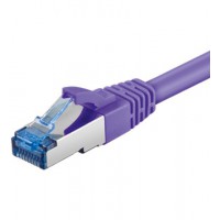 CAT 6a-050 SSTP PIMF VIOLET 0.50m