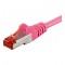 CAT 6-150 SSTP PIMF MAGENTA 1.5m