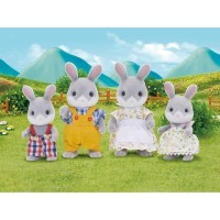 SYLVANIAN FAMILIES 3134 Famille Lapin Gris