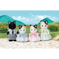 SYLVANIAN FAMILIES 5181 Famille Chat Bicolore