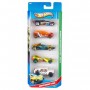 HOT WHEELS - Coffret de 5 Voitures - Modele Aléatoire