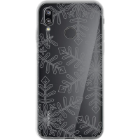 Coque rigide Flocons de Neige pour Huawei Mate 20 Lite