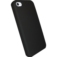 Coque noire finition rubber pour iPhone 5/5S/SE