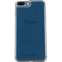 Coque rigide Façonnable bleue pour iPhone 6 Plus/6S Plus/7 Plus/8 Plus