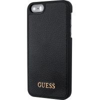 Coque rigide Guess Iridescent noire pour iPhone 5/5S/SE