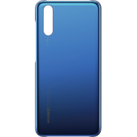 Coque rigide bleue translucide Huawei pour P20